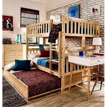 B012 Na : Giường 3 Tầng Leo Thang - 1m / 1m B012 Na : Giường 3 Tầng Leo Thang - 1m / 1m